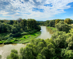 Meandry Odry (Oder) in Chalupki