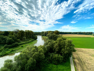 Meandry Odry (Oder) in Chalupki