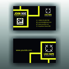 Creative and Corporate Business Card Template - Illustration.