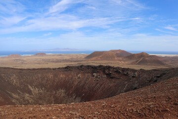 Calderon Hondo, wulkan na Fuerteventura