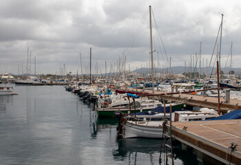 Boats in a port