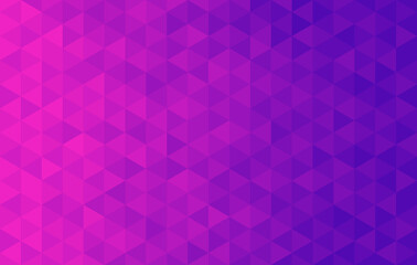 Triangle shape background pattern purple gradient pink. Abstract background design. Vector illustration.