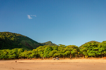 Fototapeta premium Sunset in Bonete - Ilhabela/SP