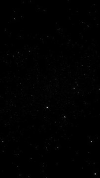 Rotating Through Sparse Starfield in Outer Space Loop