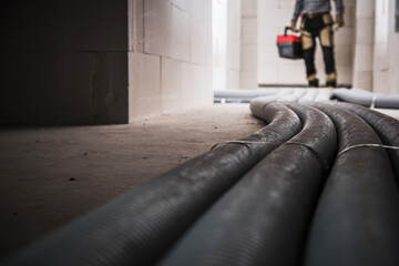 Air Circulation and Heat Recovery Pipelines