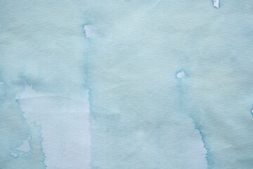 Abstract blue watercolor background texture