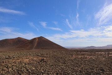 Krajobraz Fuerteventura - obrazy, fototapety, plakaty
