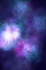 Arrière plan fumé bleu mauve