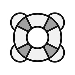 Obraz premium Lifeguard Icon