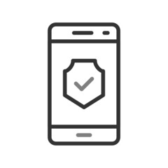 Smartphone Encrypted Icon