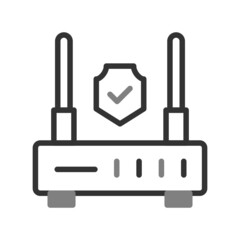 Router Encrypted Icon