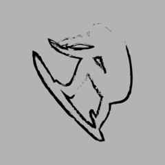 Brush Summer  Vector File Illustration icon