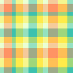 Seamless checkered texture. Abstract pattern for design. Cute colors. Print for textiles