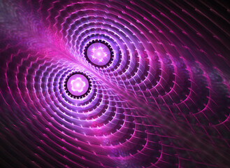 Fototapeta premium fractal on black
