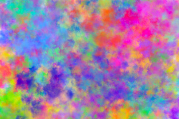 Abstract colorful hand drawn background