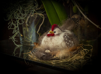 Easter in shops in Locarno in south of Switzerland