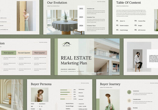 Real Estate Marketing Presentation Layout