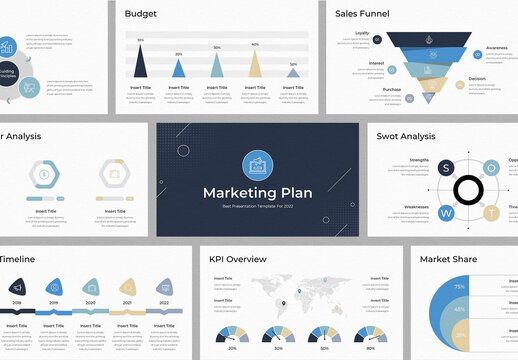 Marketing Plan Presentation Layout