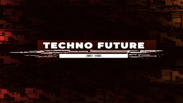 Techno Future Lower-Thirds 1
