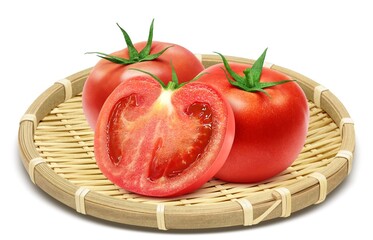 トマト イラスト リアル セット