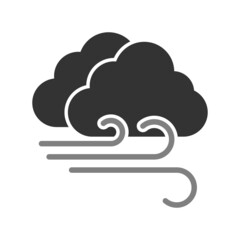 Cloudy Windy Icon