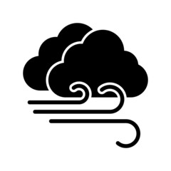Cloudy Windy Icon