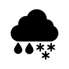 Snow cloud Icon
