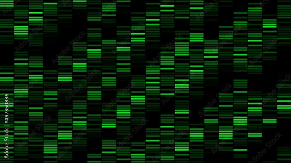 Poster background with moving lines in stripes on black background. motion. glitch of matrix with moving st