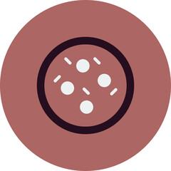 Fototapeta premium Cookies Icon