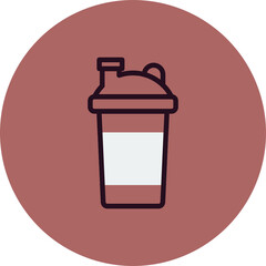 Protein Shaker Icon