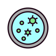 Bacteria Icon