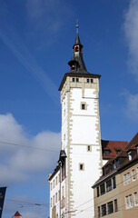 Fototapeta na wymiar Rathaus in Würzbeug