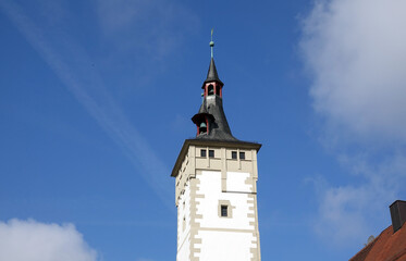 Fototapeta na wymiar Rathaus in Würzbeug