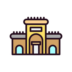 Fototapeta premium Jerusalem Icon