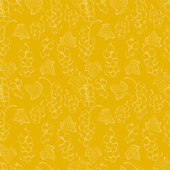 A set of seamless background with currents. Line drawing and white contour on color backgrounds. Lines have different widths. vector graphics, 1000by1000.