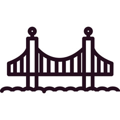 Golden Gate Icon