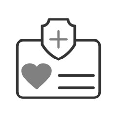 Fototapeta premium Medical Insurance Icon