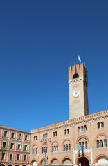 Fototapeta premium Clock tower in Treviso Town in Northern Italy