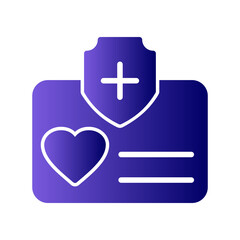 Obraz premium Medical Insurance Icon