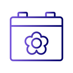 Spring Calendar Icon