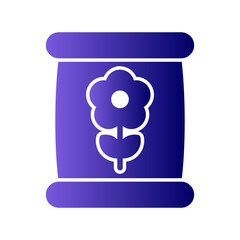 Flower Seeds Bag Icon