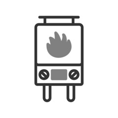 Gas Heater Icon