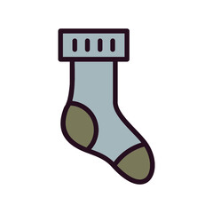 Winter Sock Icon