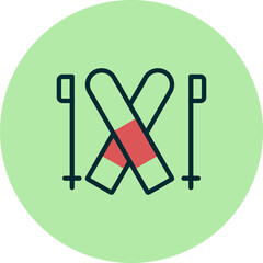 Ski Icon