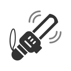 Hand Metal Detector Icon