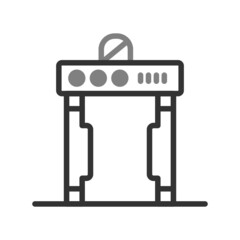 Gate Metal Detector Icon