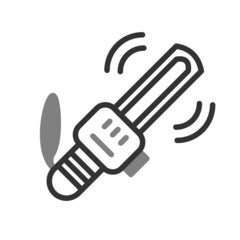 Hand Metal Detector Icon
