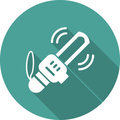 Hand Metal Detector Icon