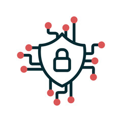 Antivirus data protection Icon