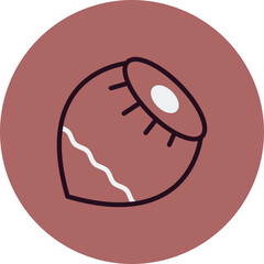 Hazelnut Icon